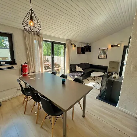 Bungalow 6 People Near The Lake Of Vallee De Rabais In *